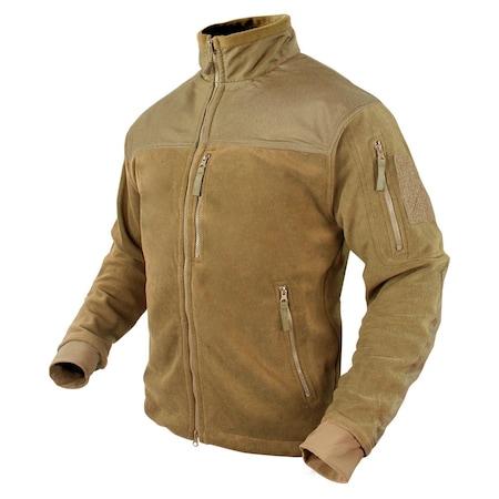 Condor Outdoor Products ALPHA FLEECE JACKET, COYOTE BROWN, M 601-498-M